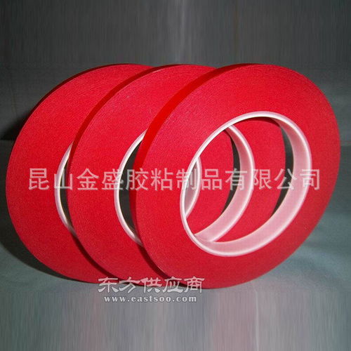 常州复合红白美纹纸胶带,昆山金盛胶粘制品图片